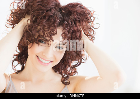 Portrait of beautiful woman Stock Photo
