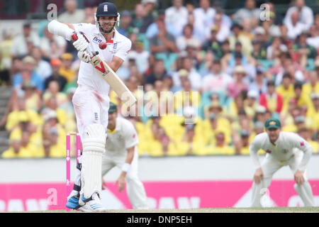 Sydney, Australia. 03rd Jan, 2014. Action during the during day one of the Fifth Ashes Test Match between Australia and England at the SCG - Test Australia Vs England. Credit:  Action Plus Sports/Alamy Live News Stock Photo