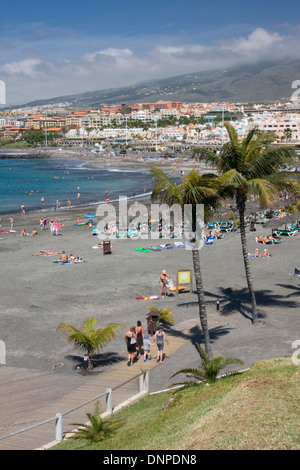 Playa de Torviscas, southern Tenerife, Spain Stock Photo