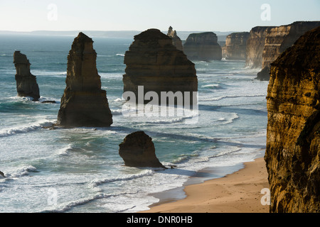 Rock stacks known as the Twelve Apostles, Port Campbell; Great Ocean Road, Australia Stock Photo