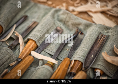 Work Tools: Chisel Stock Photo