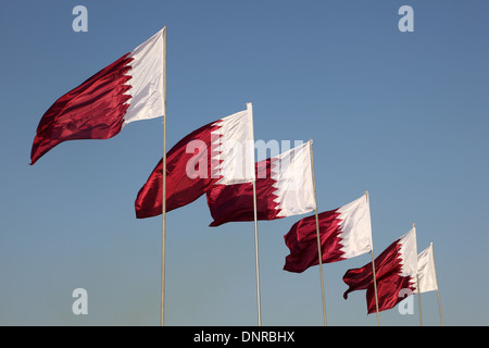 National Flag Of Qatar Stock Photo Alamy National Flag Of Qatar Stock Photo Alamy