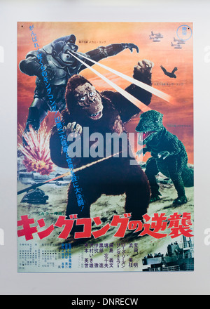 'King Kong Escapes' vintage Japanese movie poster, circa 1967 Stock Photo