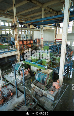 Disused Royal Ordnance Explosives factory at Bishopton, near Glasgow