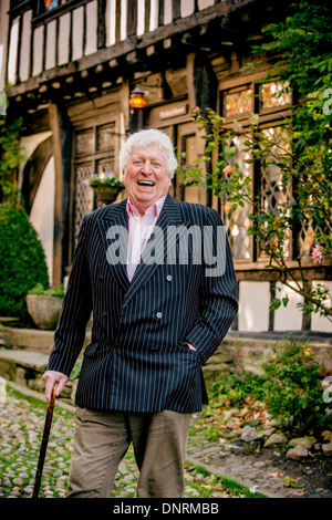 Actor Tom Baker photographed 2013 in Rye, East Sussex, UK. Stock Photo