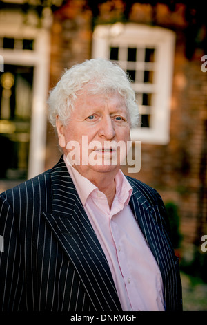 Actor Tom Baker photographed 2013 in Rye, East Sussex, UK. Stock Photo