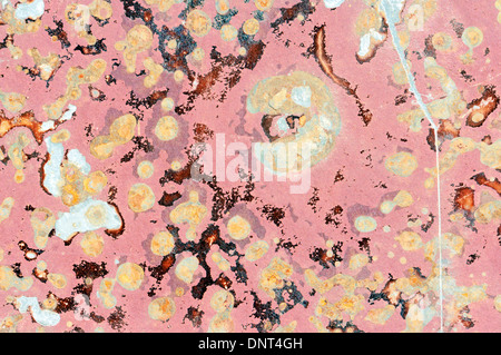 abstract background of dirty, rusty and stained wall Stock Photo