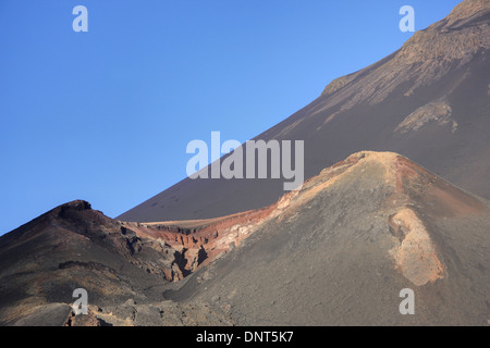 Pico do Fogo volcano in Cha das Caldeiras, Cape Verde Stock Photo - Alamy