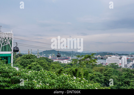 Mount Faber Cable Car, Singapore Stock Photo