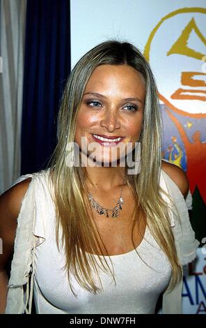 July 24, 2002 - K25639MR: 3RD LATIN GRAMMY NPMINATIONS.BEVERLY HILTON HOTEL, BEVERLY HILLS, CA 07/24/2002.NICOLE. MILAN RYBA/   IN.CÂ©2002(Credit Image: © Globe Photos/ZUMAPRESS.com) Stock Photo