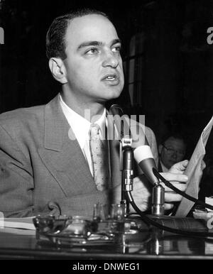 Roy Cohn at the McCarthy-Army hearings, 1954. Courtesy: CSU Archives ...