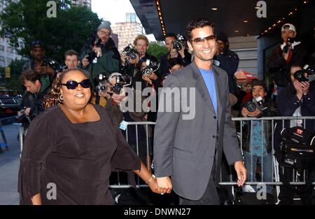 May 21, 2002 - K25129AR:  5/21/02.THE WORLD PREMIERE OF THE FILM ''ENOUGH'' AT LOEWS LINCOLN SQUARE THEATER IN NYC.. ANDREA RENAULT/   2002.STAR JONES(Credit Image: © Globe Photos/ZUMAPRESS.com) Stock Photo