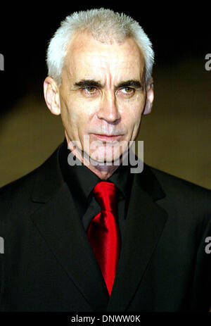 Nov. 18, 2002 - LEE TAMAHORI, DIRECTOR.WORLD PREMIERE ''DIE ANOTHER DAY'', ROYAL ALBERT HALL, LONDON, ENGLAND, 181102. ALEC MICHAEL.Â©    2002.K27538AM(Credit Image: © Globe Photos/ZUMAPRESS.com) Stock Photo