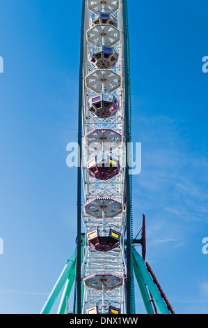 Ferris wheel at the Steenplein. Antwerp Belgium Stock Photo