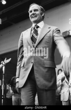 Sept. 4, 1972 - Pleasanton, CA, U.S. - Senator GEORGE MCGOVERN made his first appearance in California since his June Primary victory. He visited the Alameda County Labor Day Picnic at the fairgrounds. (Credit Image: © KEYSTONE Pictures USA/Zumapress.com) Stock Photo