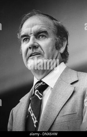 Sept. 4, 1972 - Pleasanton, CA, U.S. - Senator GEORGE MCGOVERN made his first appearance in California since his June Primary victory. He visited the Alameda County Labor Day Picnic at the fairgrounds. (Credit Image: © KEYSTONE Pictures USA/Zumapress.com) Stock Photo