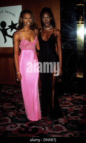 April 23, 1996 - New York, New York, U.S. - K4693JBU.VALERIE CAMPBELL & NAOMI CAMPBELL.4th Annual Michael Awards, NY. 04/23/1996(Credit Image: © Judie Burstein/Globe Photos/ZUMAPRESS.com) Stock Photo