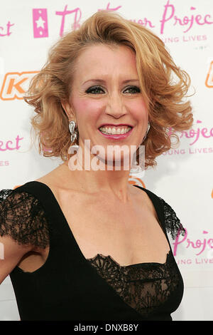 Dec 04, 2005; Hollywood, CA, USA; Actress FELICITY HUFFMAN during arrivals at the Trevor Project's 'Cracked XMas 8'.  Desperate Housewives' creator Marc Cherry was honored at The Trevor Project's 'Cracked XMas 8' held at the Wiltern Theater in Hollywood. Mandatory Credit: Photo by Jerome Ware/ZUMA Press. (©) Copyright 2005 by Jerome Ware Stock Photo