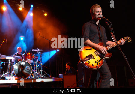 Dec 14, 2005; Norfolk, USA; Singer JASON WADE of the band 'Lifehouse' performs live as their 2005 tour makes a stop at the Ted Constant Center on the campus of ODU located in Virginia. Mandatory Credit: Photo by Jason Moore/ZUMA Press. (©) Copyright 2005 by Jason Moore Stock Photo