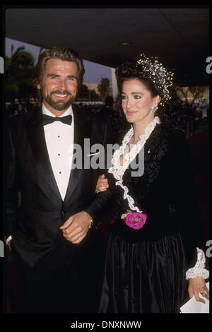 Hollywood, CA, USA;  Former co-stars of television's 'Hotel,' JAMES BROLIN and CONNIE SELLECCA are shown in an undated photo. (Michelson - Karnbad/date unknown) Mandatory Credit: Photo by Michelson/ZUMA Press. (©) Copyright 2006 Michelson Stock Photo