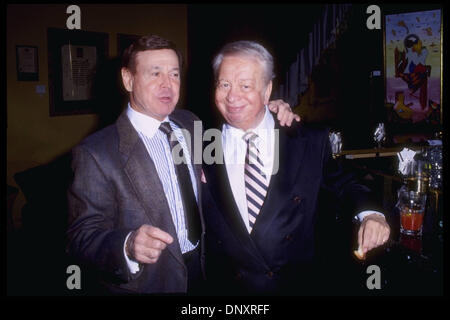 Hollywood, CA, USA;  MEL TORME and RAY ANTHONY attend the Norby Walter's Annual pre-holiday party in an undated photo.  Mandatory Credit: Kathy Hutchins/ZUMA Press. (©) Kathy Hutchins Stock Photo