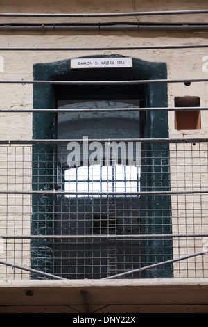 The cell of the former President of Ireland Eamon de Valera at Kilmainham Goal in Dublin, Ireland Stock Photo
