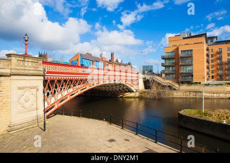 crown point bridge leeds Stock Photo