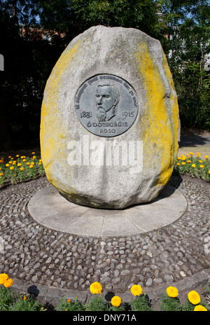 Monument to Jeremiah O'Donovan Rossa (1831-1915) at Saint Stephen's Green in Dublin, Ireland Stock Photo