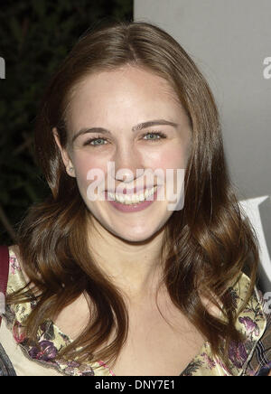 January 16, 2006; Pasadena, CA, USA; Actress SARAH THOMPSON at the WB Network's 2006 All Star Party at the Ritz Carlton Huntington Hotel. Mandatory Credit: Photo by Vaughn Youtz/ZUMA Press. (©) Copyright 2005 by Vaughn Youtz. Stock Photo