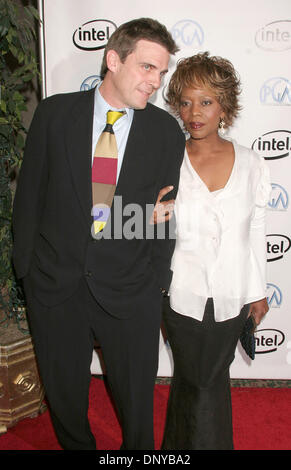 Jan 22, 2006; Los Angeles, CA, USA; Actress ALFRE WOODARD and husband RODERICK SPENCER at the 2006 Producers Guild Awards  held at the Universal Hilton Hotel. Mandatory Credit: Photo by Paul Fenton/KPA/ZUMA Press. (©) Copyright 2006 by Paul Fenton Stock Photo