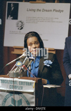 Feb 01, 2006; San Diego, CA, USA; CORETTA SCOTT KING who turned a life ...