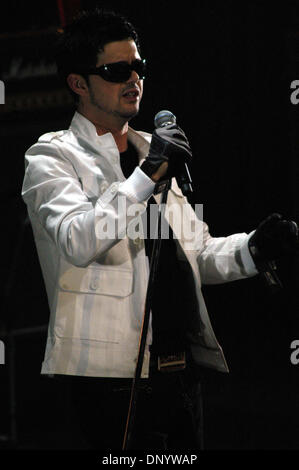 Feb 13, 2006; New York, NY, USA; New Lead Singer JD FORTUNE and INXS performing live in concert at Avery Fisher Hall in New York. Mandatory Credit: Photo by Jeffrey Geller/ZUMA Press. (©) Copyright 2006 by Jeffrey Geller Stock Photo