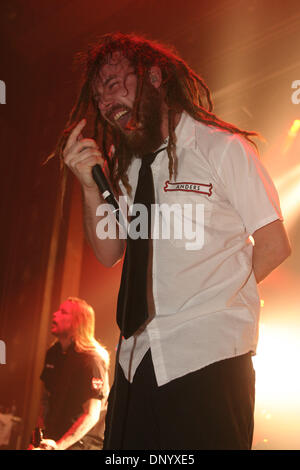 Feb 15, 2006; New York, NY, USA; Rock group 'In Flames' performing live at Webster Hall on February 15th 2006. 'In Flames' are: Bjšrn Gelotte - Guitars, Peter Iwers -Bassguitar, Jesper Stršmblad - Guitars, Anders FridŽn - Vocals Mandatory Credit: Photo by Aviv Small/ZUMA Press. (©) Copyright 2006 by Aviv Small Stock Photo