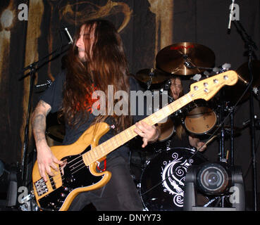 Feb 16, 2006; Norfolk, VA, USA; Swedish death metal rockers 'Opeth' rocks the crowd at the Norva in Norfolk, VIirginia on February 16th, 2006. Mandatory Credit: Photo by Jeff Moore/ZUMA Press. (©) Copyright 2006 by Jeff Moore Stock Photo