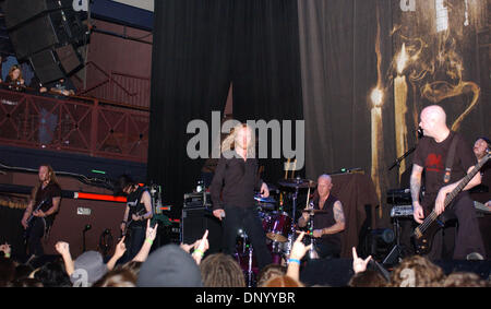 Feb 16, 2006; Norfolk, VA, USA; Gothenburg metal rockers 'Dark Tranquility' rocks the crowd at the Norva in Norfolk, Virginia on 16 February 2006. Mandatory Credit: Photo by Jeff Moore/ZUMA Press. (©) Copyright 2006 by Jeff Moore Stock Photo