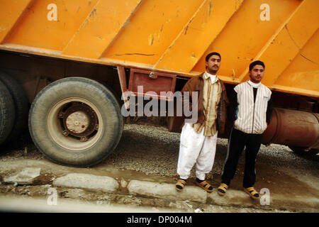 Feb 20, 2006; Fallujah, IRAQ; Street scenes of the Iraqi city of Al-Falujah, pictured throughout January and February, 2006. The broken city fights to survive as insurgents and soldiers fight to destroy. Mandatory Credit: Photo by Toby Morris/ZUMA Press. (©) Copyright 2006 by Toby Morris Stock Photo