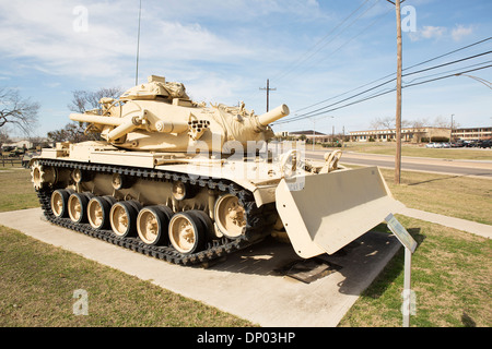 1st Cavalry Division Museum, Ft Hood, Texas Stock Photo