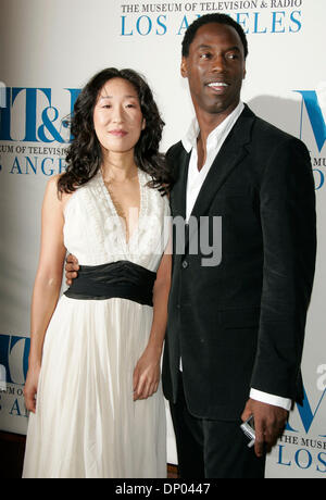 Feb 28, 2006; West Hollywood, California, USA; Actress SANDRA OH & Actor ISAIAH WASHINGTON at the 23rd Annual William S. Paley Television Festival Screening and Q&A of Grey's Anatomy at the DGA. Mandatory Credit: Photo by Lisa O'Connor/ZUMA Press. (©) Copyright 2006 by Lisa O'Connor Stock Photo