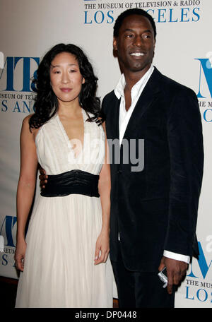 Feb 28, 2006; West Hollywood, California, USA; Actress SANDRA OH & Actor ISAIAH WASHINGTON at the 23rd Annual William S. Paley Television Festival Screening and Q&A of Grey's Anatomy at the DGA. Mandatory Credit: Photo by Lisa O'Connor/ZUMA Press. (©) Copyright 2006 by Lisa O'Connor Stock Photo