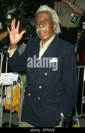 Mar 08, 2006; New York, NY, USA; (File Photo, 08/11/03) GORDON PARKS, a writer and trailblazing photographer who became the first African-American to direct a major Hollywood film, as well as the 1971 hit 'Shaft,' has died at the age of 93. Parks died Tuesday at his home in New York, US media reported Wednesday, quoting his nephew and his former wife. Born in Kansas in 1912, the yo Stock Photo