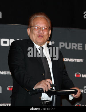 Las Vegas, Nevada, USA. 6th Jan, 2014. Monster Inc founder and CEO Noel Lee speaks at a press event at Mandalay Bay Convention Center for the 2014 International CES on January 6, 2014 in Las Vegas, Nevada. Credit:  Marcel Thomas/ZUMAPRESS.com/Alamy Live News Stock Photo