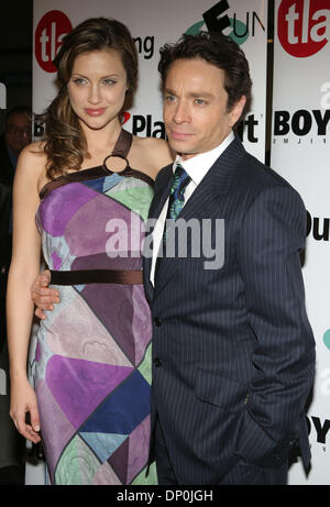 Mar 22, 2006; Hollywood, CA, USA; Actress SUNSHINE TUTT and Actor CHRIS KATTAN at the premiere of Adam and Steve in Los Angeles. Mandatory Credit: Photo by Marianna Day Massey/ZUMA Press. (©) Copyright 2006 by Marianna Day Massey Stock Photo