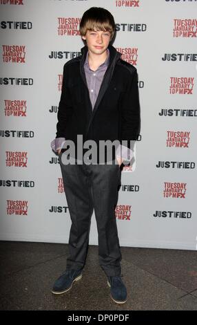 LOS ANGELES - JAN 6: Jacob Lofland at the "Justified" Premiere