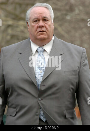 Apr 06, 2006; Brooklyn, New York, USA; A federal court jury found former New York police detectives Louis Eppolito (pictured) and Stephen Caracappa guilty of taking part in murders for organized crime. Eppolito, 57, and Caracappa, 64, arrested last year in Las Vegas, could be sentenced to as much as life in prison for the killings. Pictured: Mar 14, 2006; Brooklyn, New York, USA; F Stock Photo