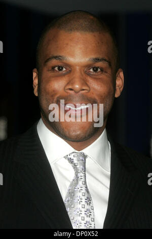 Apr 06, 2006; New York, NY, USA; Director TYLER PERRY at the 8th annual 'Keepers of the Dream' awards held at the Sheraton Hotel. Mandatory Credit: Photo by Nancy Kaszerman/ZUMA Press. (©) Copyright 2006 by Nancy Kaszerman Stock Photo