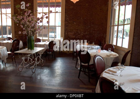 Apr 07, 2006; New Orleans, LA, USA; Restaurant August in the Central Business District of New Orleans. Mandatory Credit: Photo by Kayte Deioma/ZUMA Press. (©) Copyright 2006 by Kayte Deioma Stock Photo