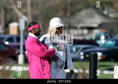 Apr 19, 2006; Detroit, MI, USA; The funeral for the rapper 'Proof', whose real name is Deshaun Holton at the Fellowship Chapel in Detroit, Michigan on Wednesday, April 19, 2006  The casket carrying the body of rapper Proof is make of solid bronze and plated in 24k gold and cost $48,000 USD. 'Proof' was killed at the C.C.C. club on Eight Mile Road last week during an altercation at  Stock Photo