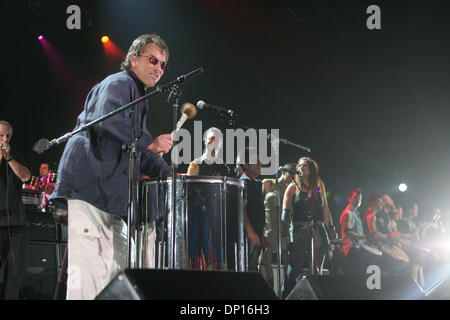 Apr 20, 2006; New York, NY, USA; Mickey Hart of the Grateful Dead with members of Rythm Devils and Mad Professor performing at the 6th annual Jammys at Madison Square Garden. Mandatory Credit: Photo by Aviv Small/ZUMA Press. (©) Copyright 2006 by Aviv Small Stock Photo