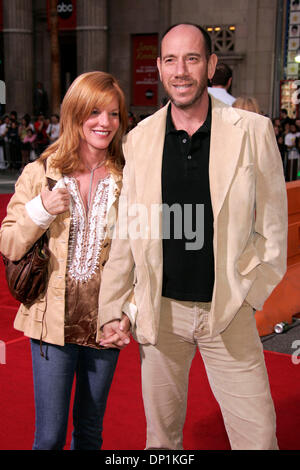 May 4, 2006; Hollywood, California, USA; Actor MIGUEL FERRER & Wife LORI WEINTRAUB at the Los Angeles Fan Screening of 'Mission Impossible 3' held at the Chinese Theatre. Mandatory Credit: Photo by Lisa O'Connor/ZUMA Press. (©) Copyright 2006 by Lisa O'Connor Stock Photo