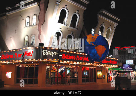 May 06, 2006; Atlantic City, NJ, USA; Atlantic City is always turned on, with attractions such as Ripley's Believe It or Not Museum located on the Atlantic City, NJ, on May 6, 2006. Mandatory Credit: Photo by Tina Fultz/ZUMA Press. (©) Copyright 2006 by Tina Fultz Stock Photo